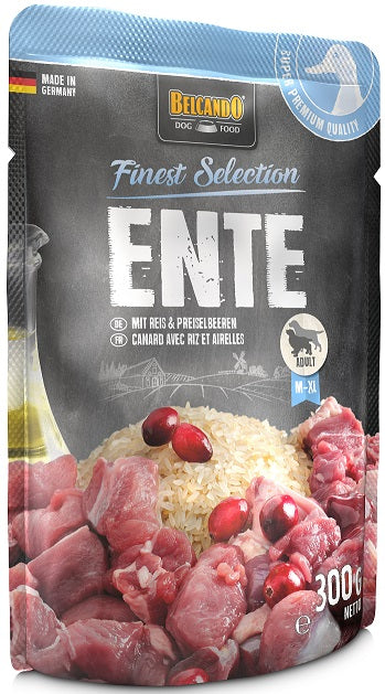Belcando Finest Selection Pouches – And med ris & tyttebær 300 g