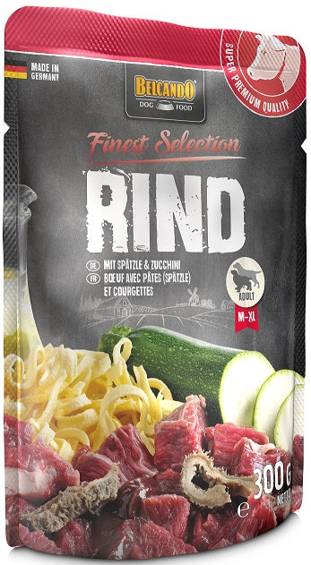 Belcando Finest Selection Pouches – Okse med nudler & squash 300 g