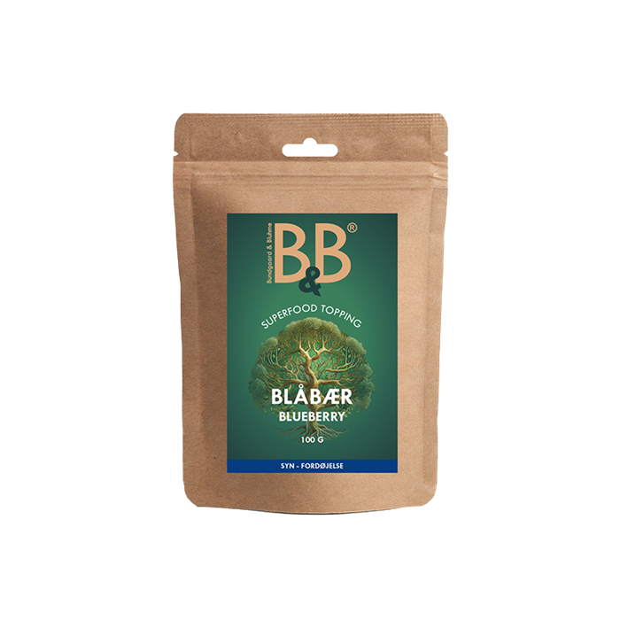 Blåbærpulver – Syn/Fordøjelse 100g