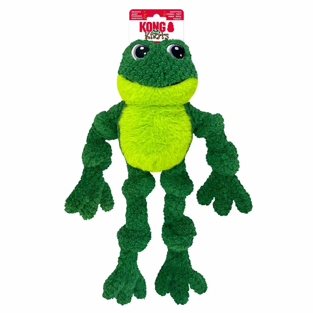 Kong knots frog L/XL 46x32x9 cm