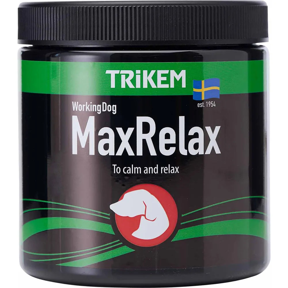 Trikem WD Max Relax 450 g – Kosttilskud til Stressede Hunde