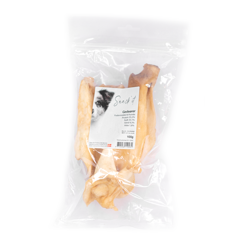Snack'it Gedeører 100g