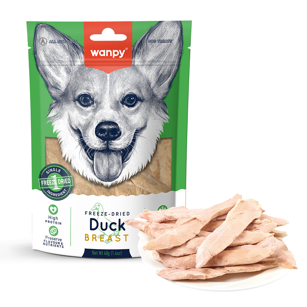 Wanpy Dog Freeze Dried Duck Breast 40g
