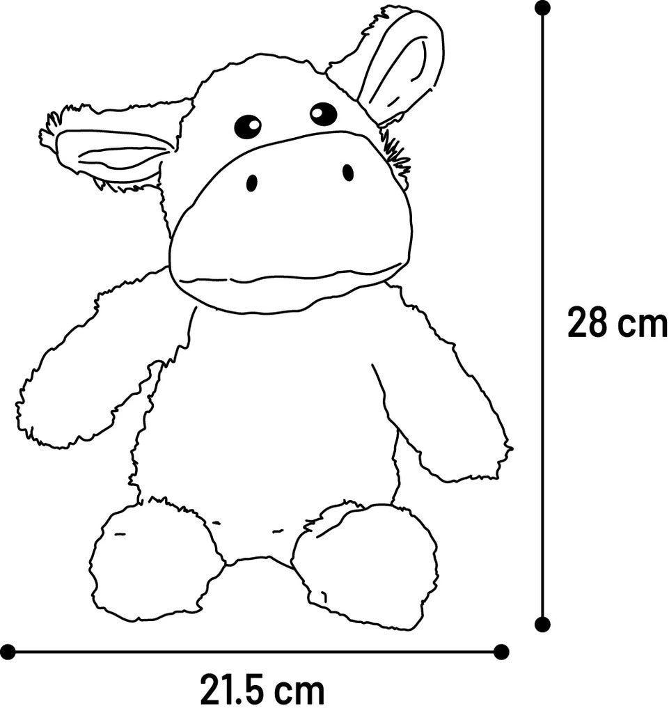 TOY PELZA DONKEY BLUE 20x10,5x28CM