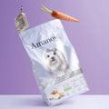 Amanova White Hair Special - Kornfrit voksen hundefoder til små hunde med hvid pels - 2 kg