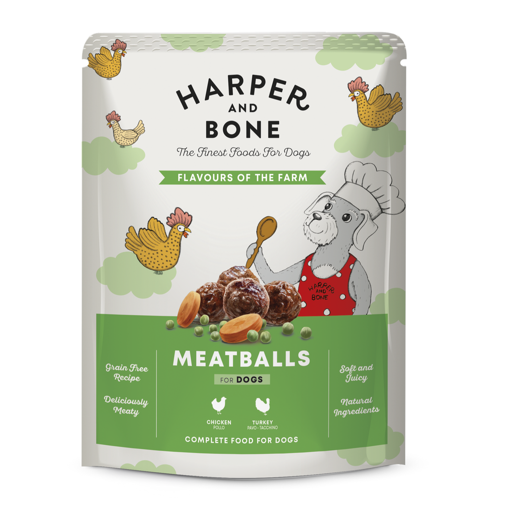 Harper & Bone Flavours Of The Farm Meatballs - 300 g